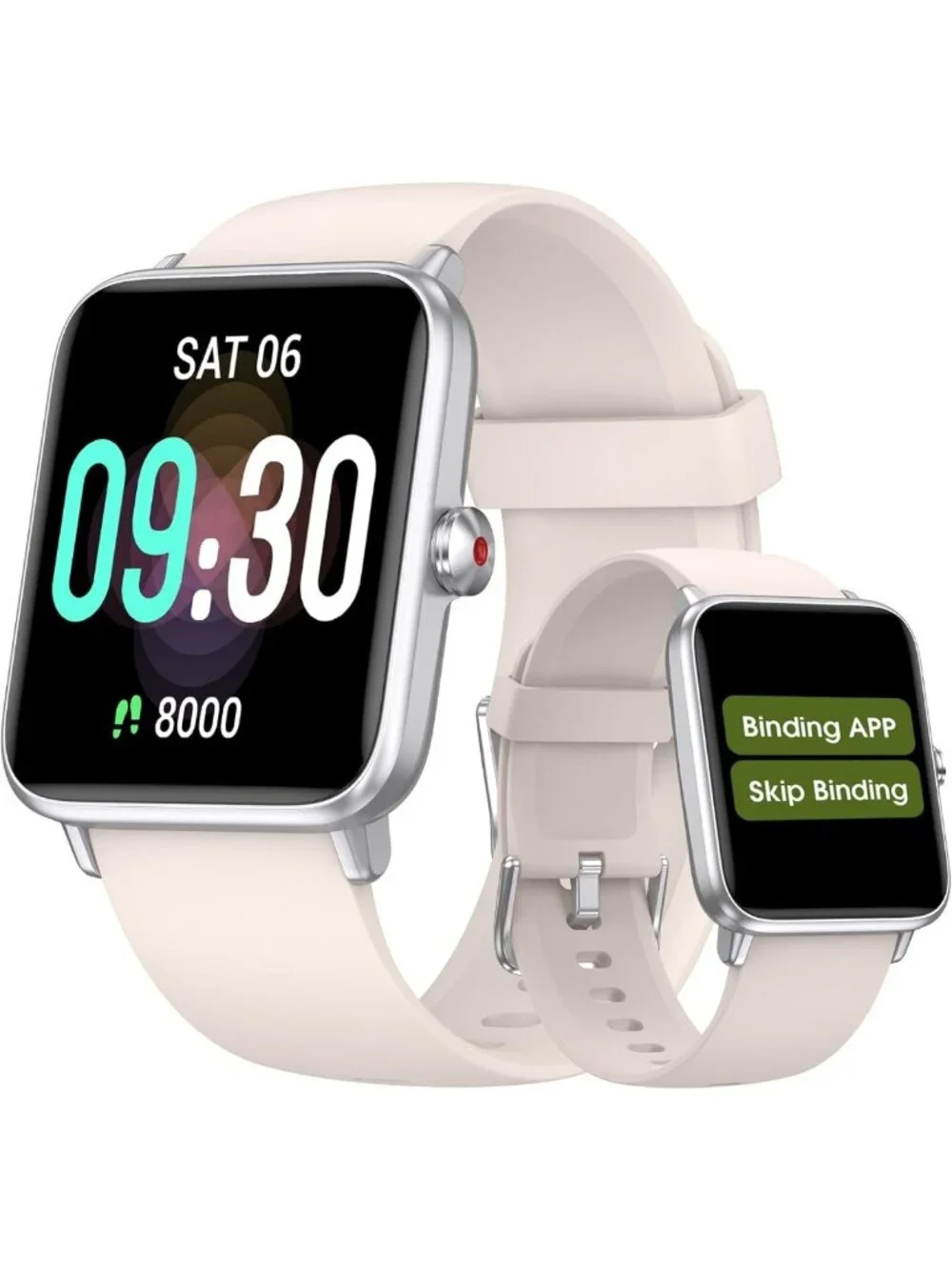 Senior-Friendly Pedometer Watch - No App or Phone Needed, Easy Fitness Tracker